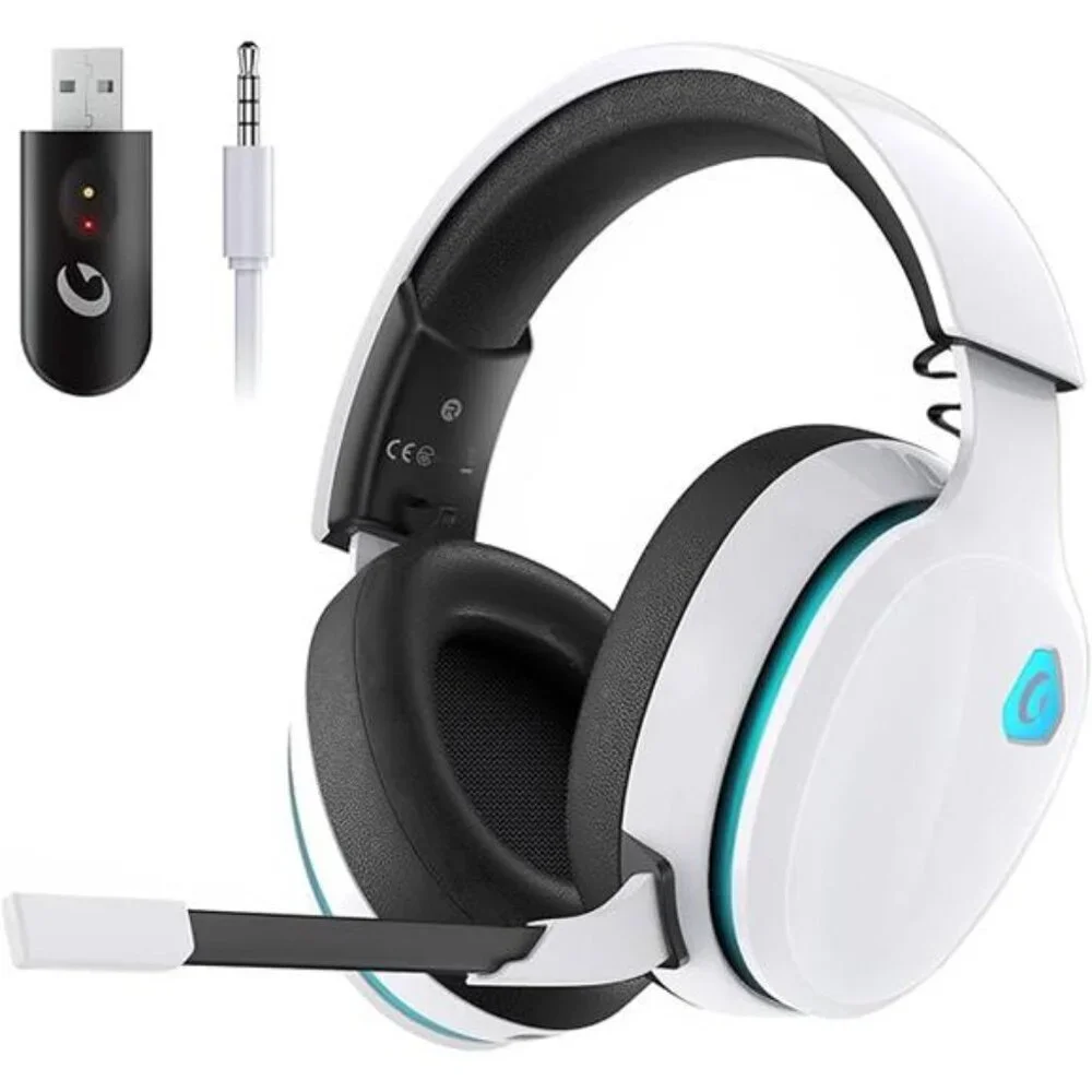 Wireless Gaming Headset for PC, PS4, PS5, Mac